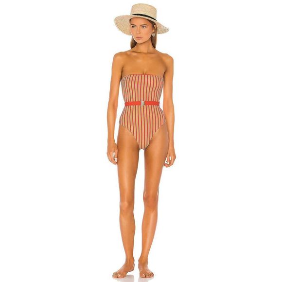 l*space Other - L*SPACE Lockhart Textural Straps Boned One Piece